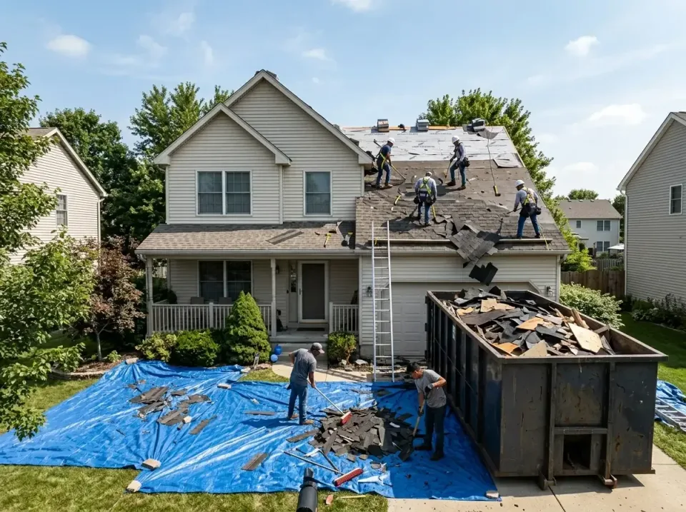 roof-replacement-debris-remova-004 — frequently asked questions, Cheapest Dumpster Rentals in Ross, OH